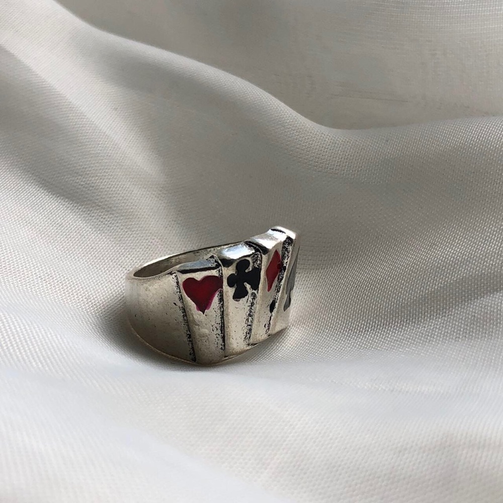 Men’s silver ring - Picture 2 of 5